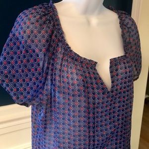 Zac & Rachel Multicolored Blouse Size Large